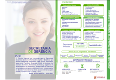 El Técnico Laboral por competencias en Secretariado de Gerencia: Contiene información amplia y detallada que permite desarrollar